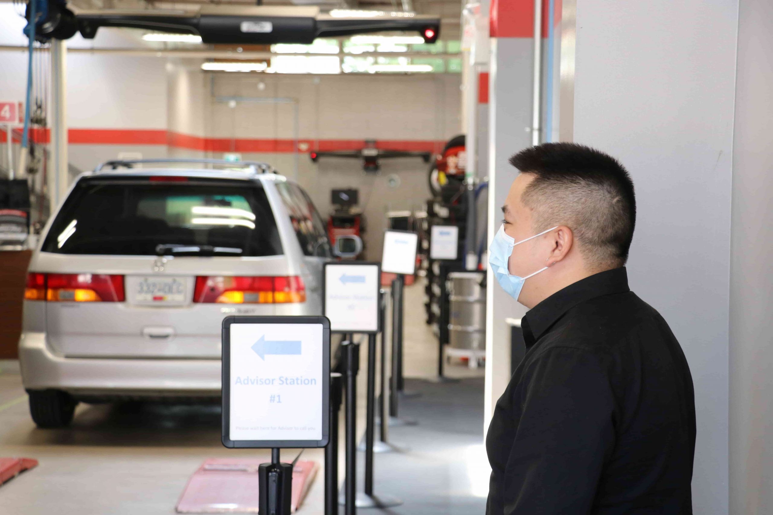 Distanced Service Lane